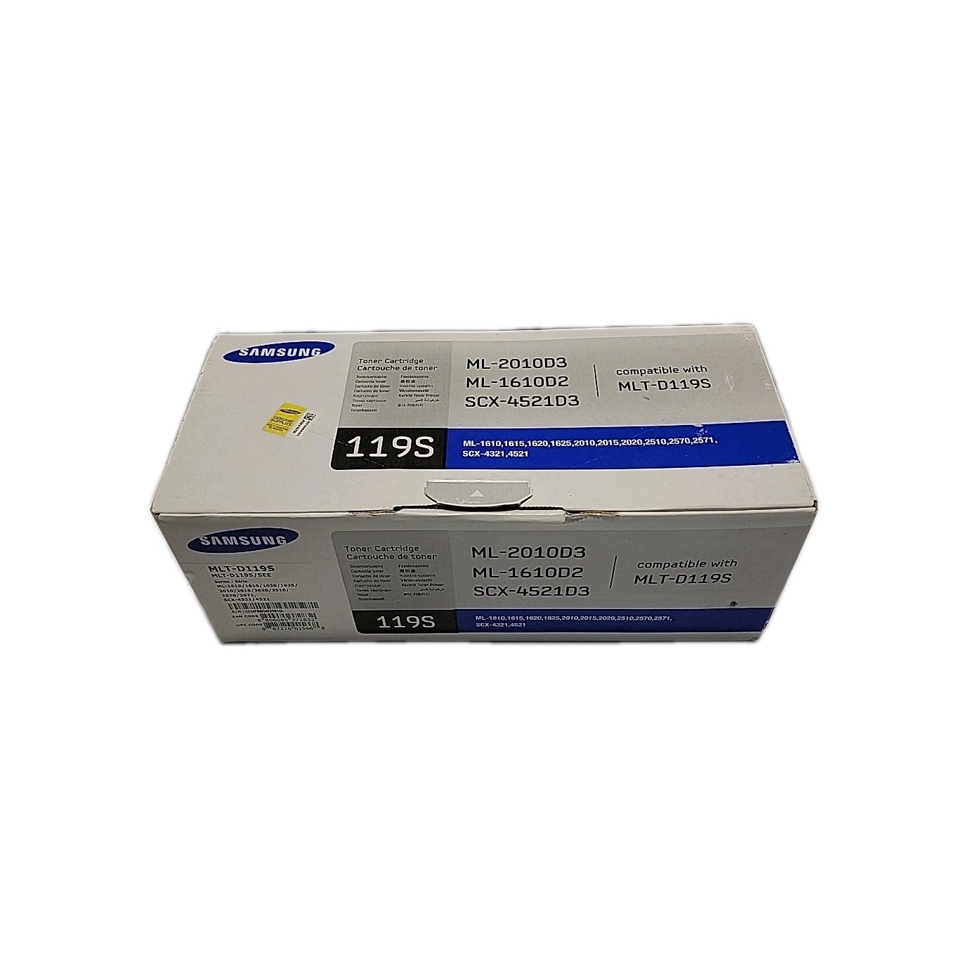 Genuine OEM MLTD119S Black Toner Cartridge MLT-D119S NIB For ML-2010D3 ML-1610D2