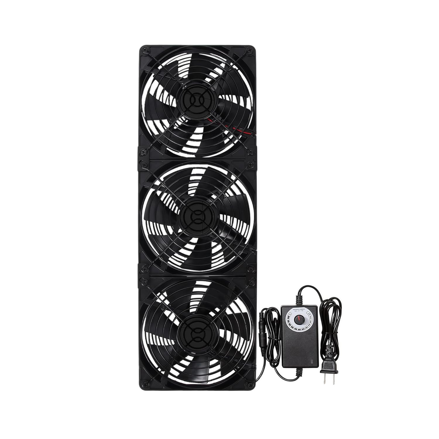 Upgraded 3X140Mm 420Mm 16.54Inch Computer PC Vent Cooling Fans with Magnetic Scr