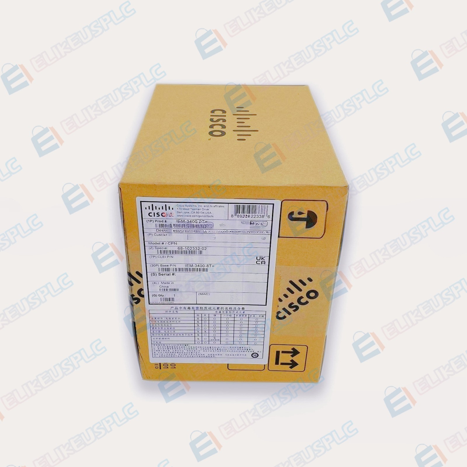 Cisco IEM-3400-8T Catalyst Expansion Module New Sealed   Expedited Shipping MMD0