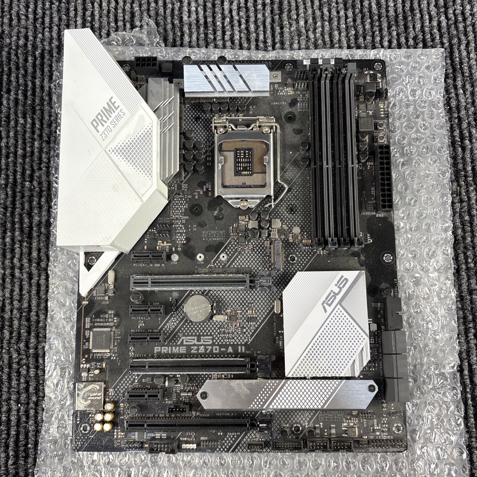For ASUS PRIME Z370-A II motherboard LGA1151 DDR4 64G DP+HDMI+DVI ATX Tested ok