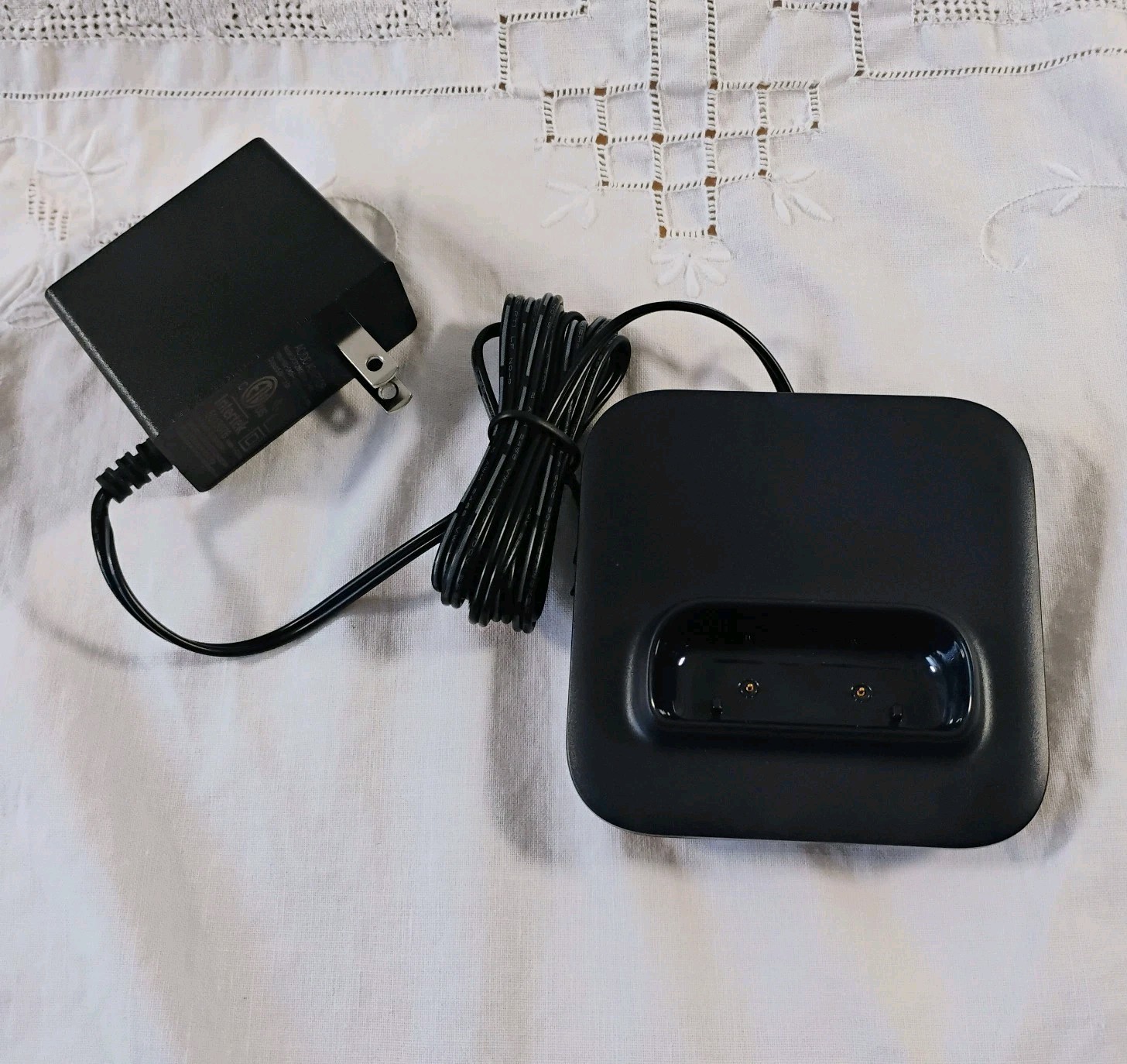 Grandstream WP826 Cordless Wi-Fi IP Phone Cradle Charger ONLY AC Adapter Cable 