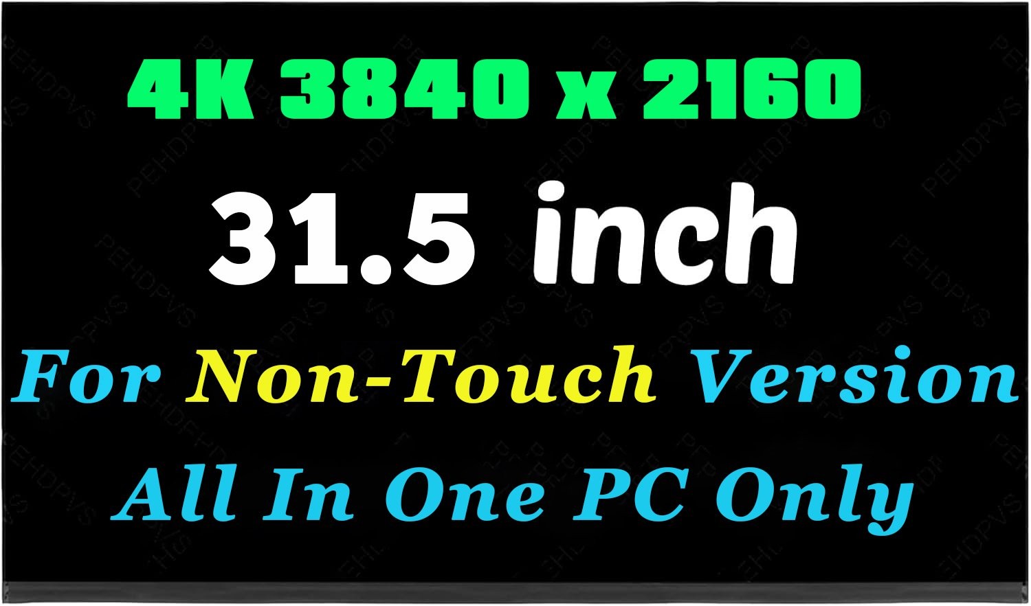 P08182-008 4K UHD 31.5 LCD Screen Display HP OMNISTUDIO X 32-c1012nb 32-c1013nb