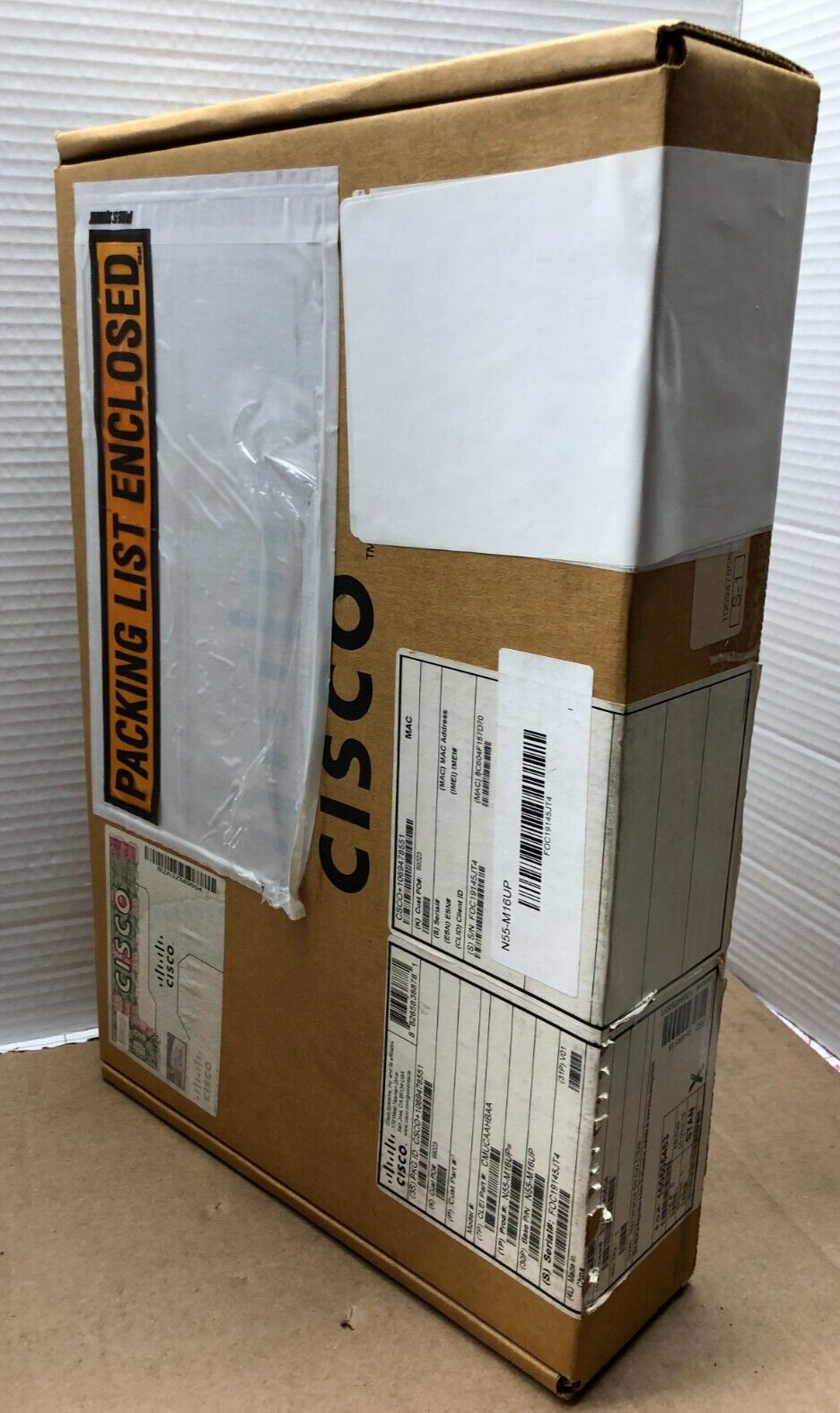 Cisco N55-M16UP Nexus 5500 Switch Module / NEW / FACTORY SEALED / CMUCAAHBAA