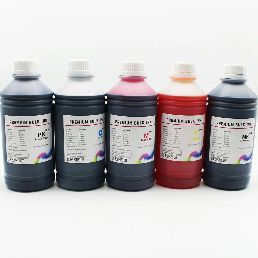1000ml UV Premium Dye Ink for Canon TX2000 TX3000 TX4000 Printer 
