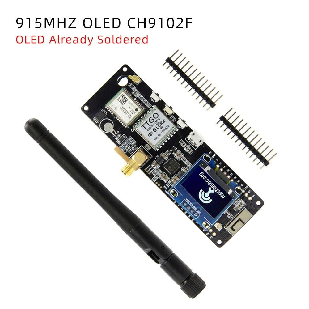 LILYGO Meshtastic T-Beam V1.2 ESP32 LoRa Bluetooth Development Board 915Mhz TOP