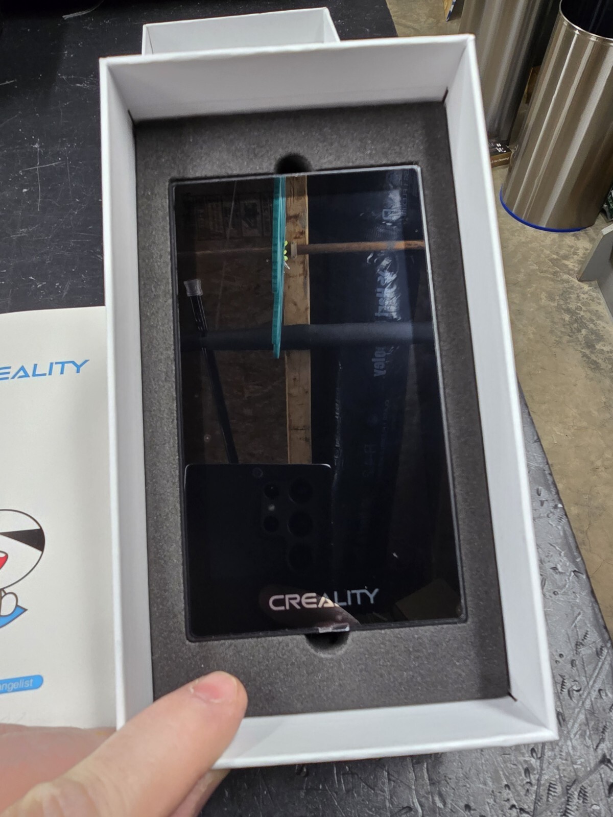 Creality 3D Pad, Upgrade 5 inch HD Touch Screen with Animal Texture Effect. 