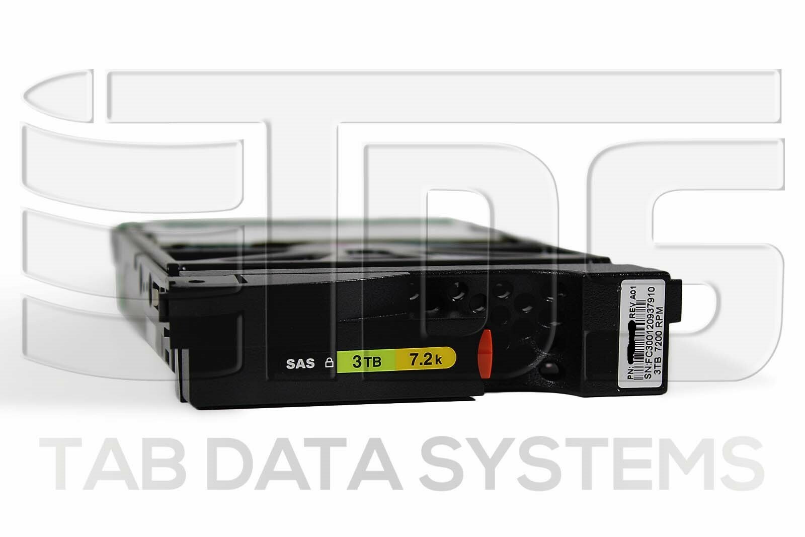New Open Box EMC V2-PS07E-030 3TB SED 7.2K 6Gbps SAS HDD for VNXe3150