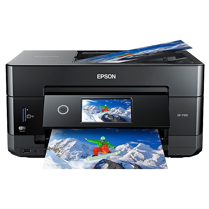 Epson Expression Premium XP-7100 Wireless Color Inkjet Printer, All-In-One