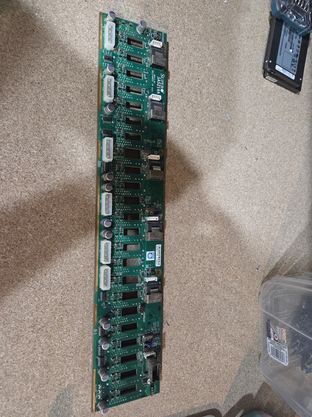 Supermicro BPN-SAS-216A Rev 1.02 24-Bay 2.5" SAS SATA Backplane