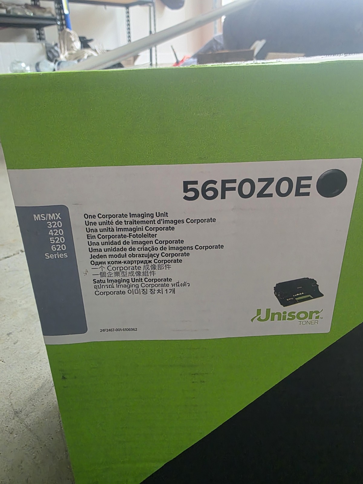 Lexmark 56F0Z0E Corporate Imaging Unit Black MS MX 320 420 520 620