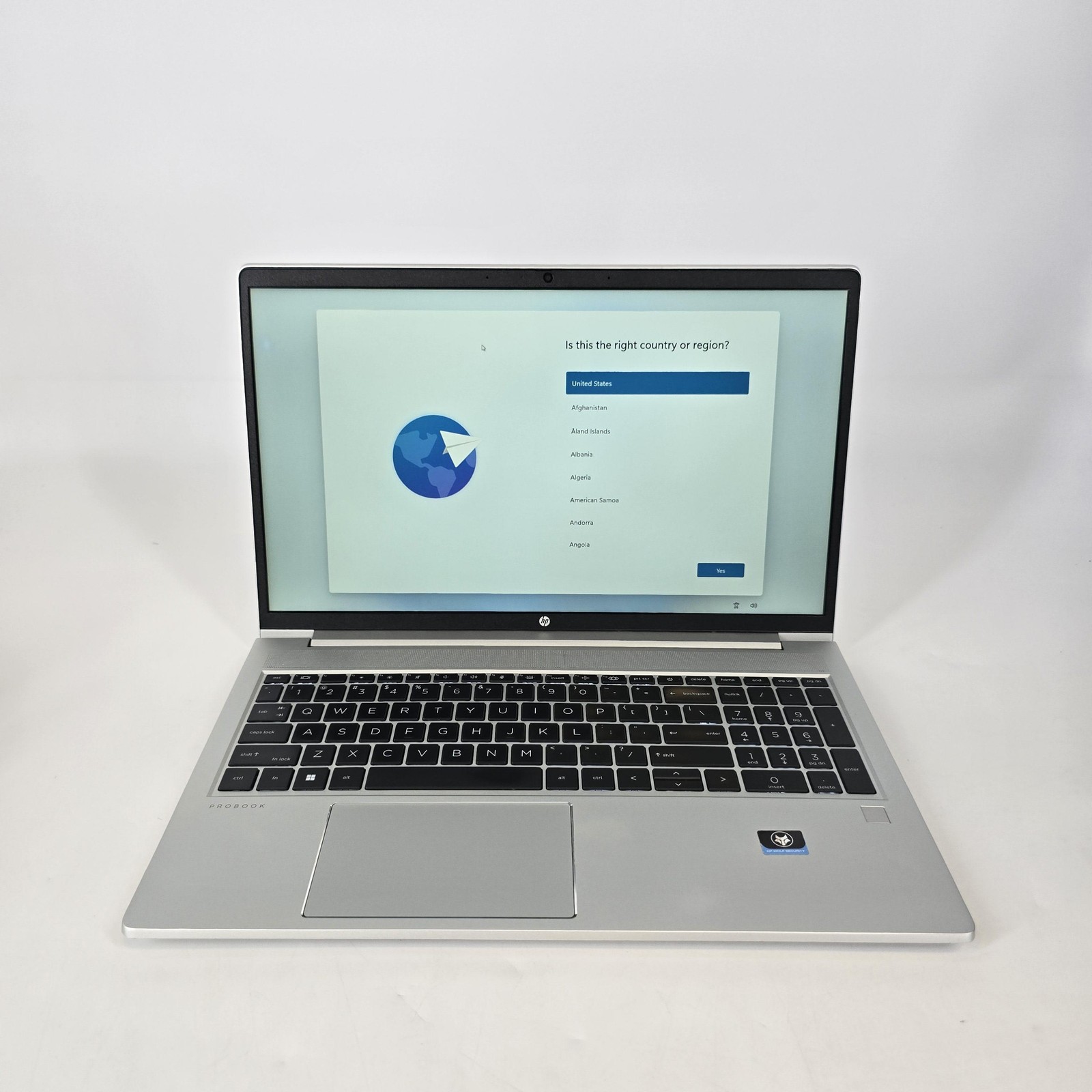 HP ProBook 455 G8 15.6 Silver FHD 2.3 GHz Ryzen 5 5600U 8GB 256GB SSD Good