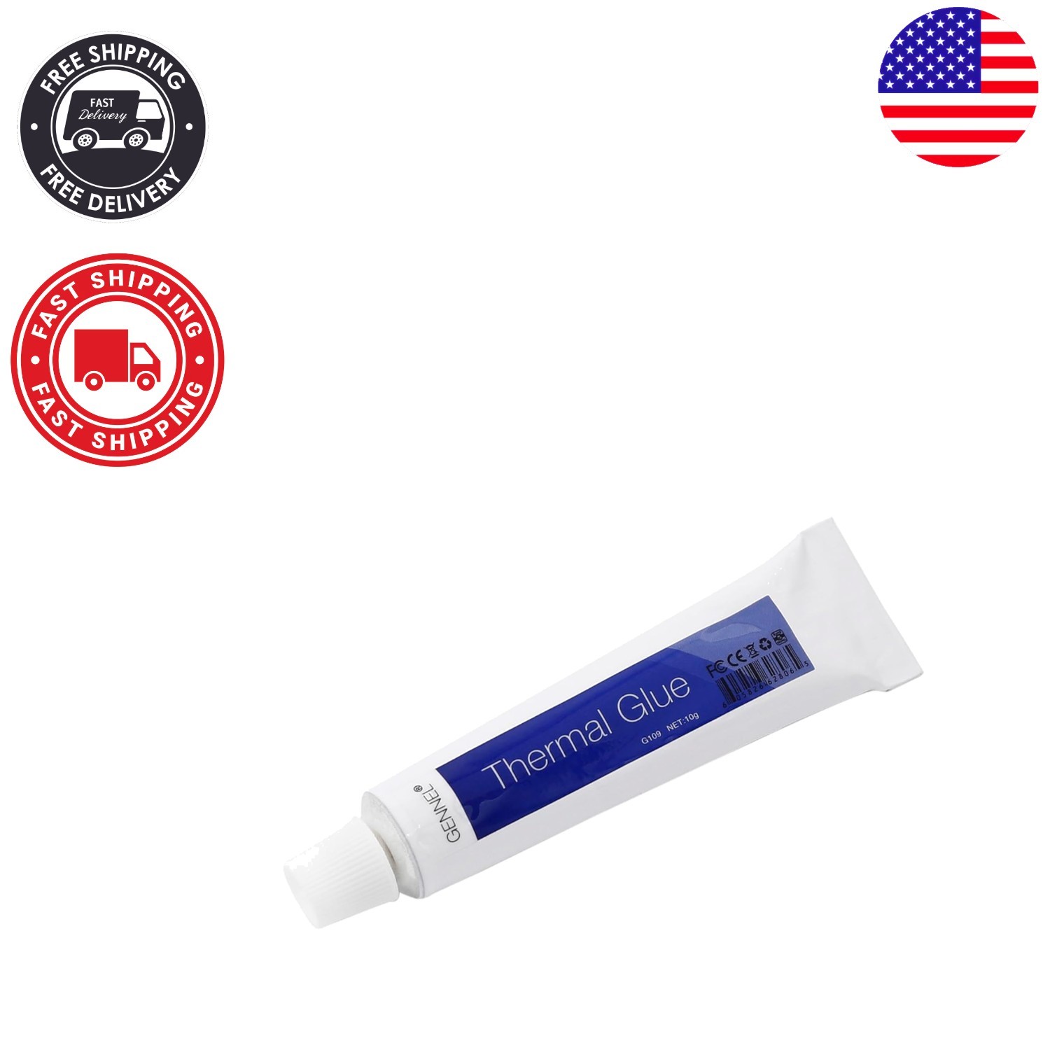 Durable 10g G109 Thermal Glue - High Viscosity Silicone for Electronics Repairs