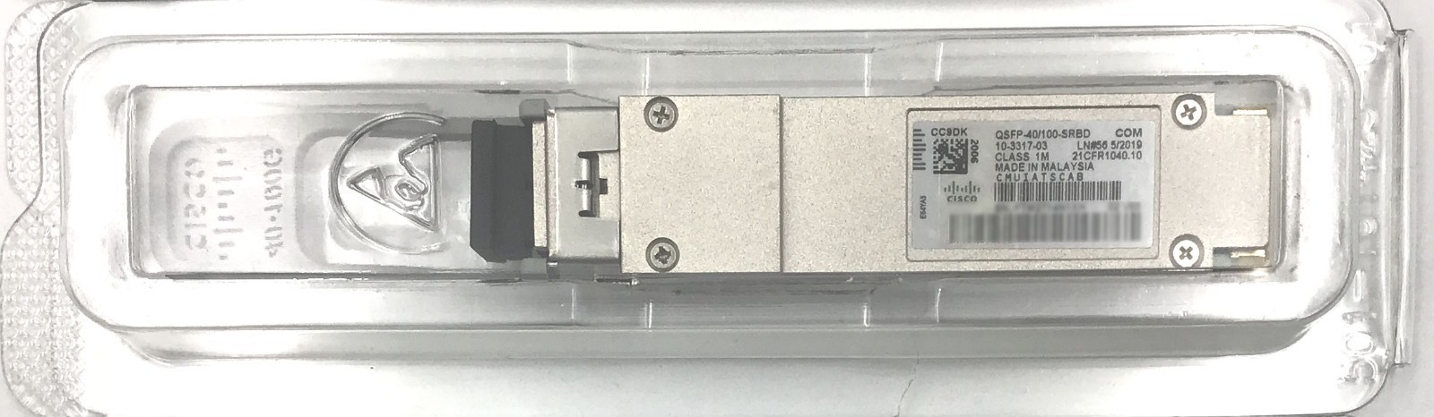 Cisco QSFP-40/100-SRBD 100G 40GBase BiDi 100m LC Transceiver Module W/ Hologram