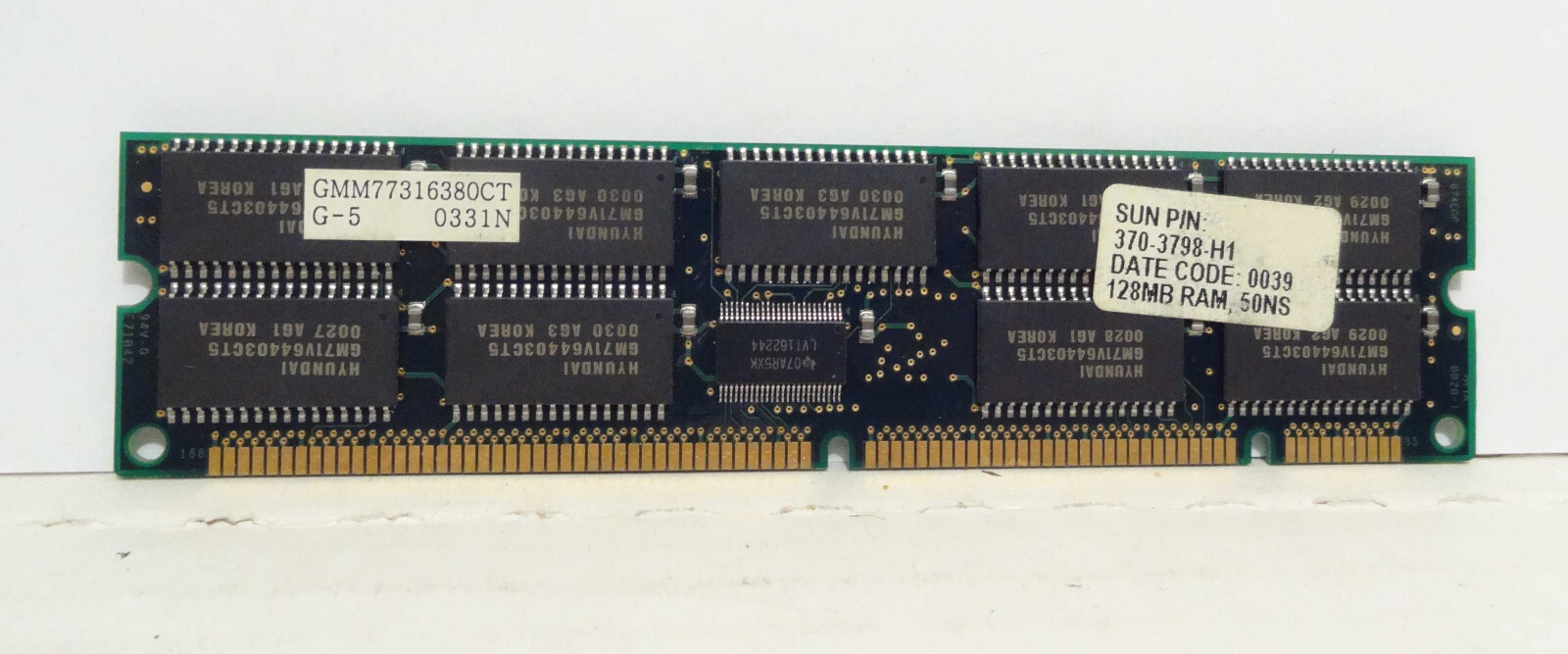 Sun 370-3798-H1  128MB 50NS RAM EDO  GMM77316380CT