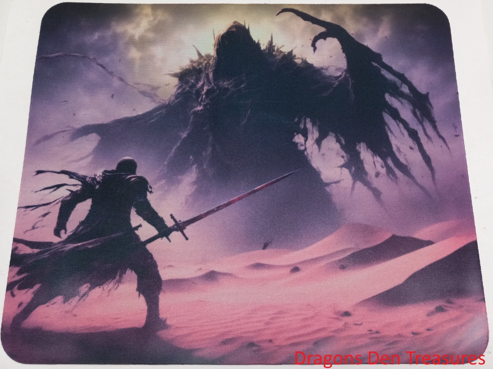 Demon Slayer Sword Warrior Gamers Computer Mouse Pad