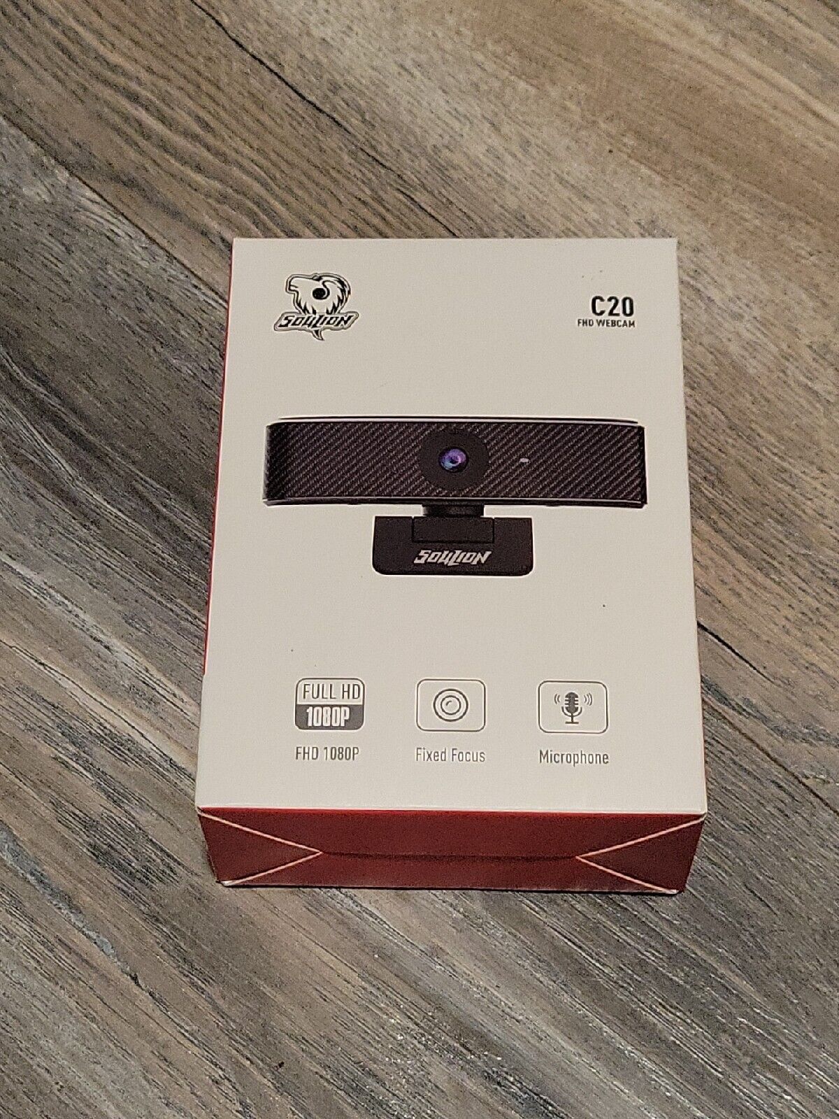 C20 Webcam W Microphone & Slide Privacy Cover Full HD 1080p Webcam Camera NEW