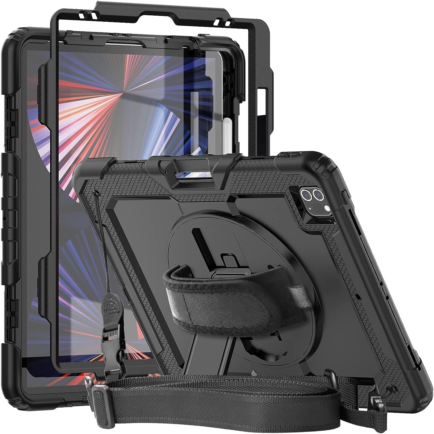 Case for iPad Pro 12.9 inch 6th/5th/4th Generation, 2022/2021/2020