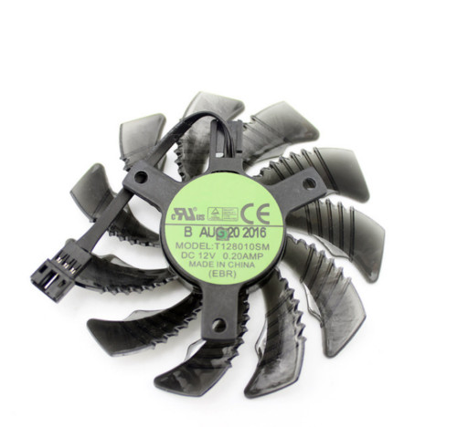 Cooler Fan T128010SM For Gigabyte GTX 960 GV-N960OC GPU Card  PLD08010S12H