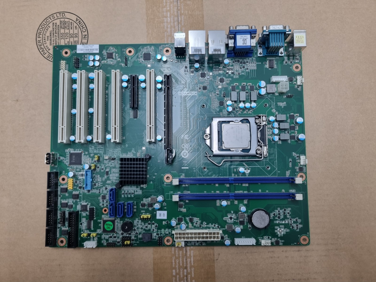 Advantech AIMB-705 REV.A1 19A1070503-01 AIMB-705G2 Motherboard
