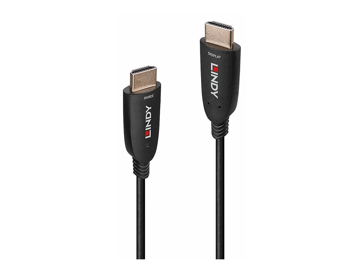 Lindy Hybrid HDMI Fiber Optic Cable Digital/Display/Video Fiber Cable 38512