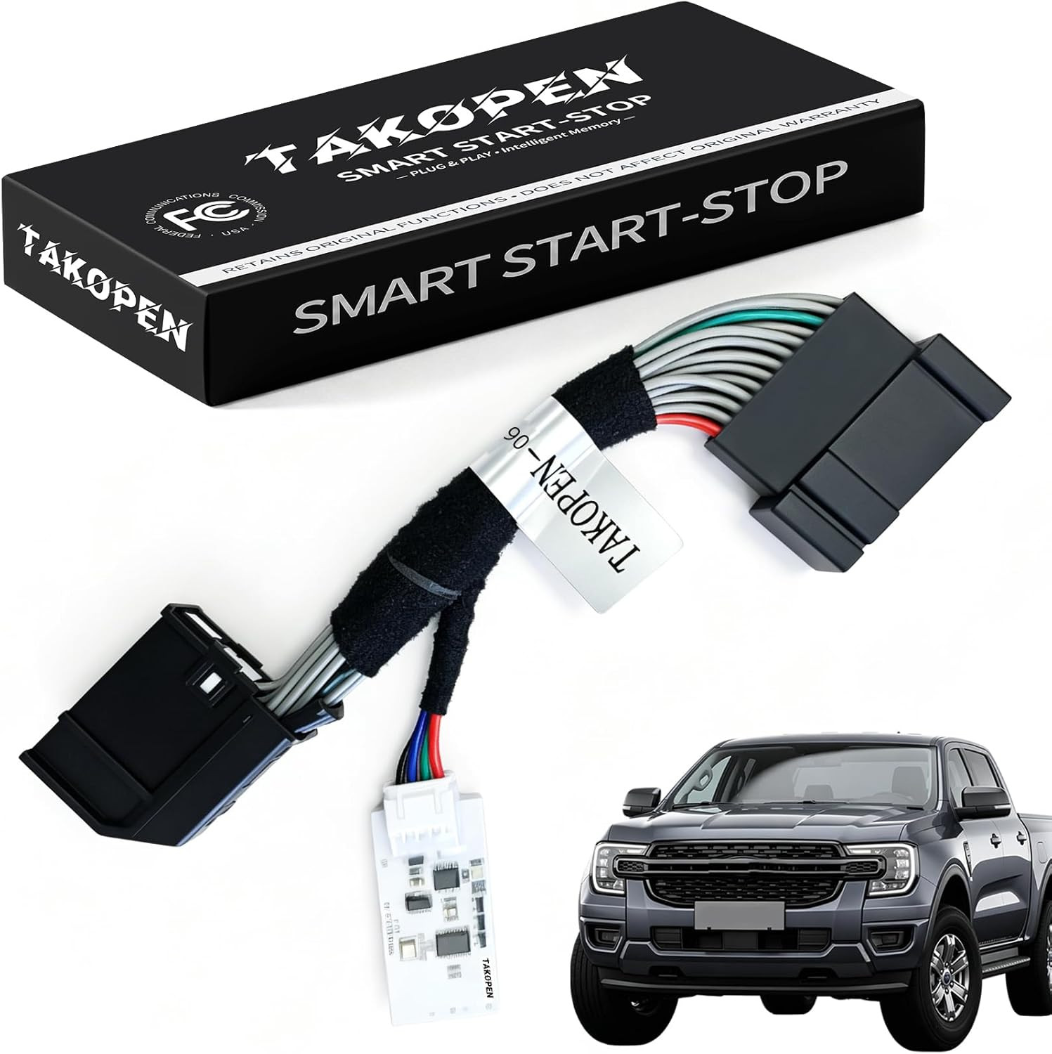 Auto Start Stop Eliminator for 2024-2025 2026 Ford Ranger Engine FCC Compliant S