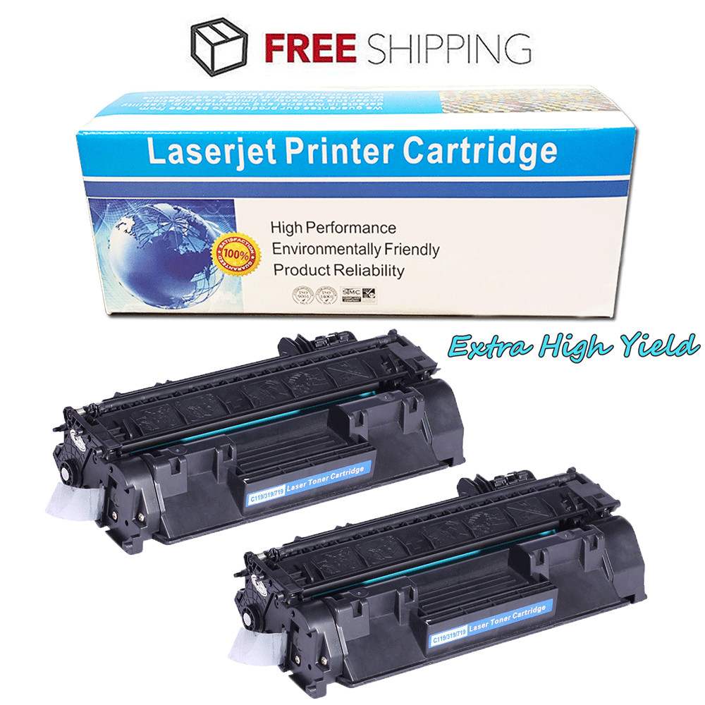 2PK Black 119II 3480B001AA Toner Compatible for Canon Imageclass MF5950 LBP6670