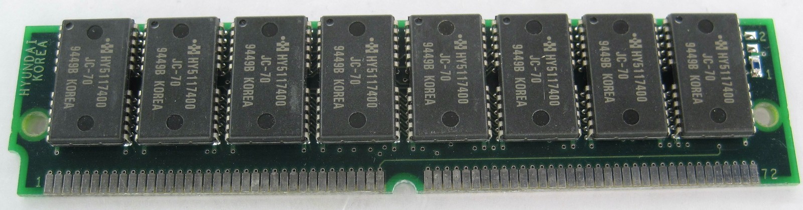 Hyundai Vintage HYM532410M-70 72-Pin Single In-Line Memory Module SIMM RAM