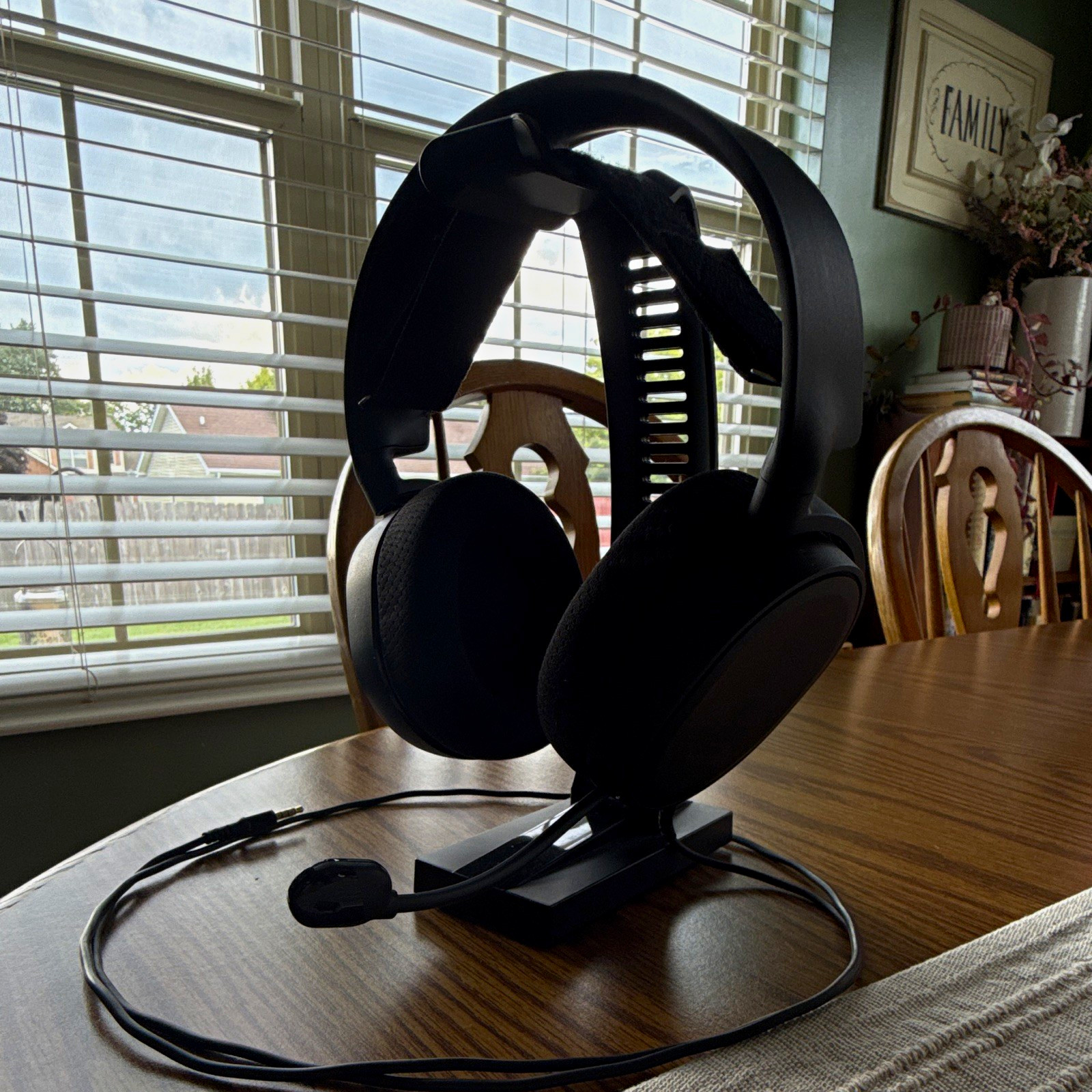 SteelSeries Arctis 7X Wired Headset Boom Mic - USED ONCE - Stand Included