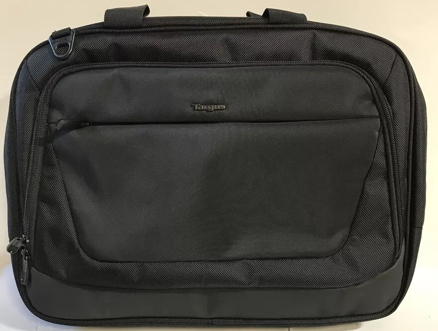 📀 Targus Classic Slim Briefcase with Crossbody Shoulder, 🆕 As Shown