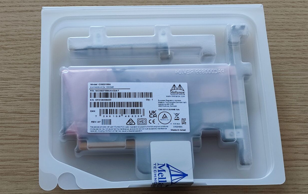 MCX623106AN-CDAT MELLANOX ConnectX-6 Dx EN Adapter Card 100GbE Crypto Fedex ship