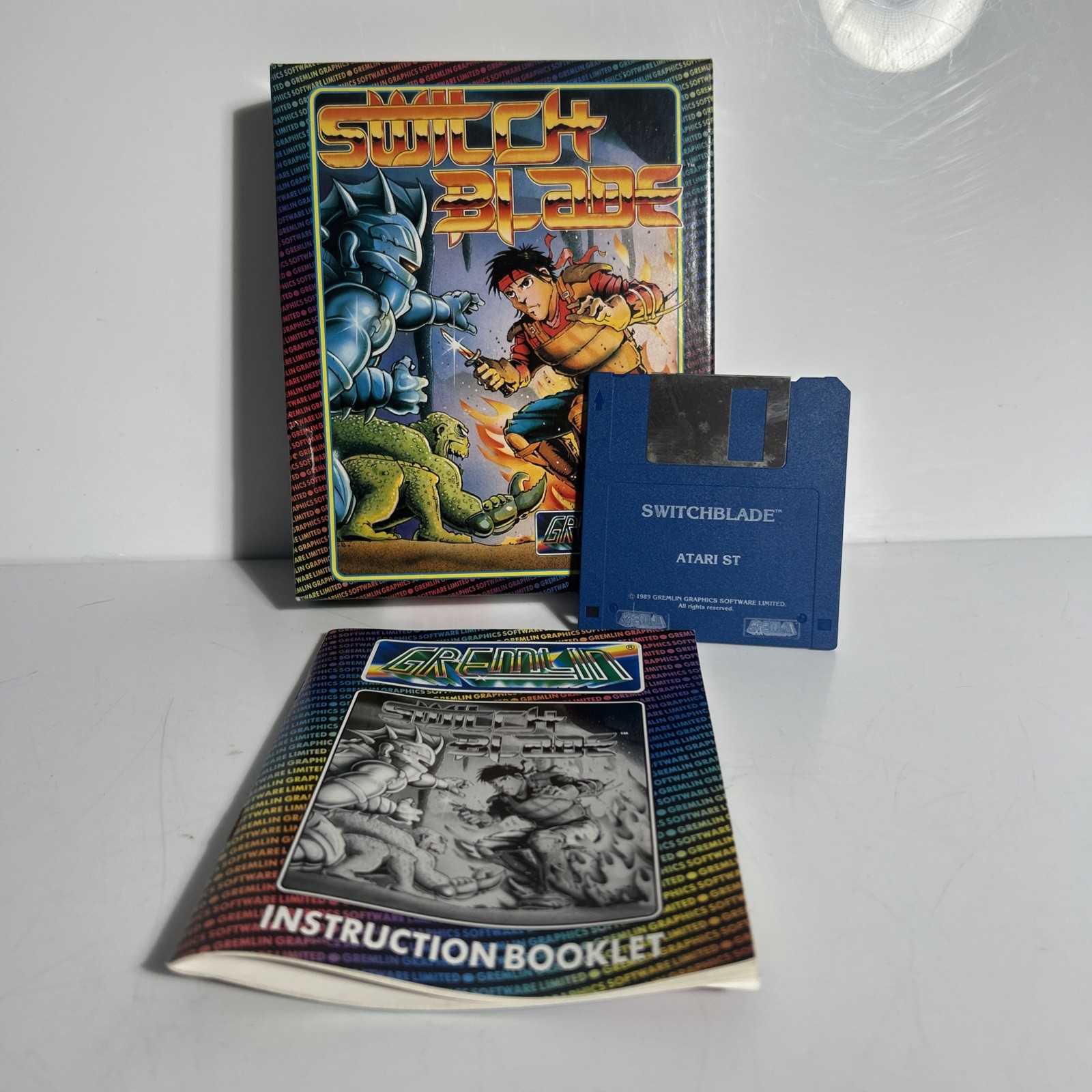 Switch Blade By Gremlin Original Boxed Atari ST Game VGC