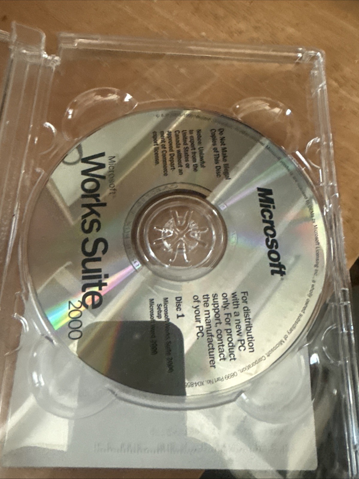 Microsoft Works Suite 2000 For Windows ( Disk 1))
