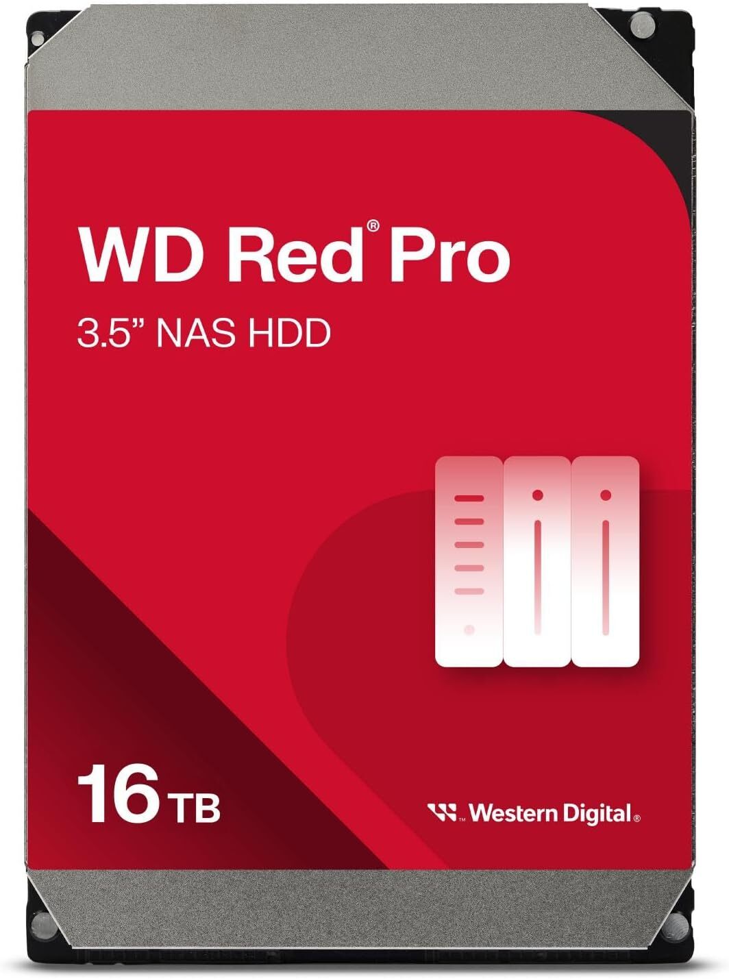 WD 16TB WD Red Pro NAS Internal Hard Drive HDD WD161KFGX