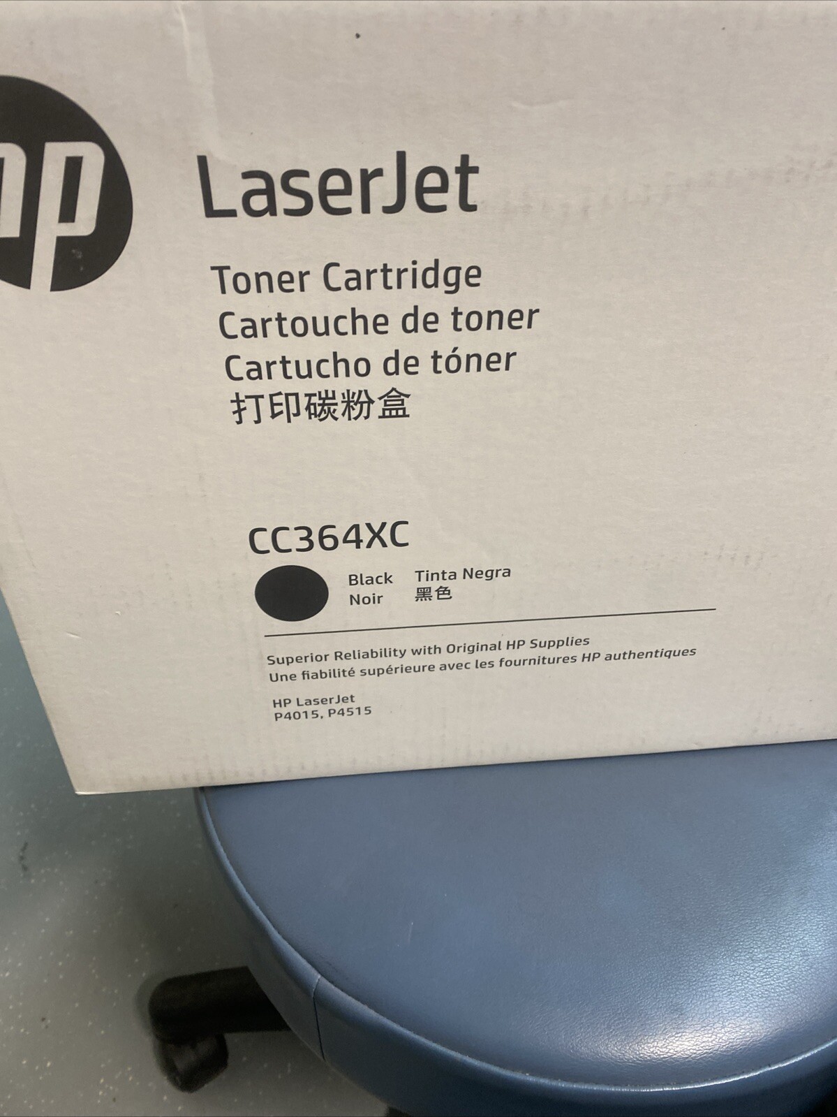HP CC364X 64X Black Cartridge P4015 P4515 Genuine New OEM Open Box