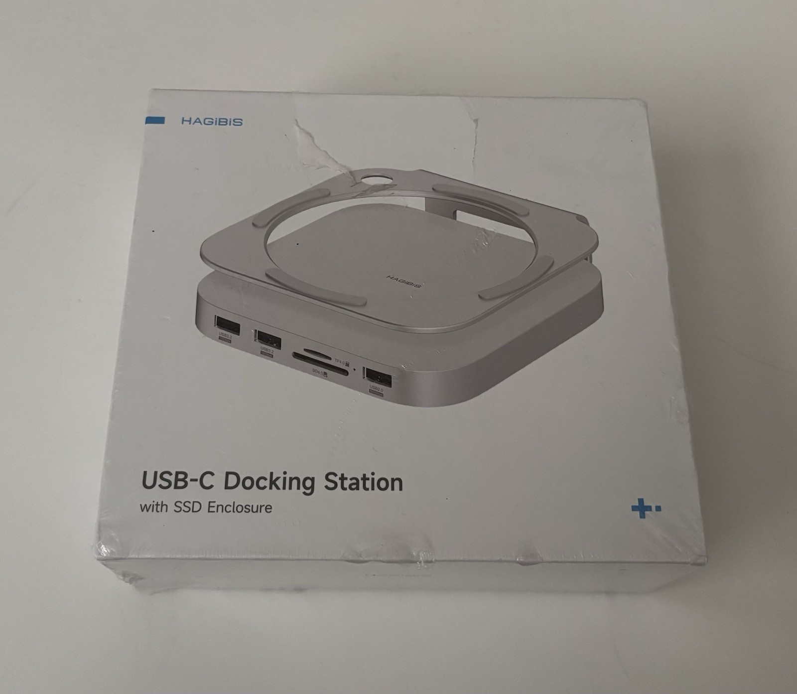 Hagibis USB-C Hub Docking Station with SSD Enclosure - New (see Description)