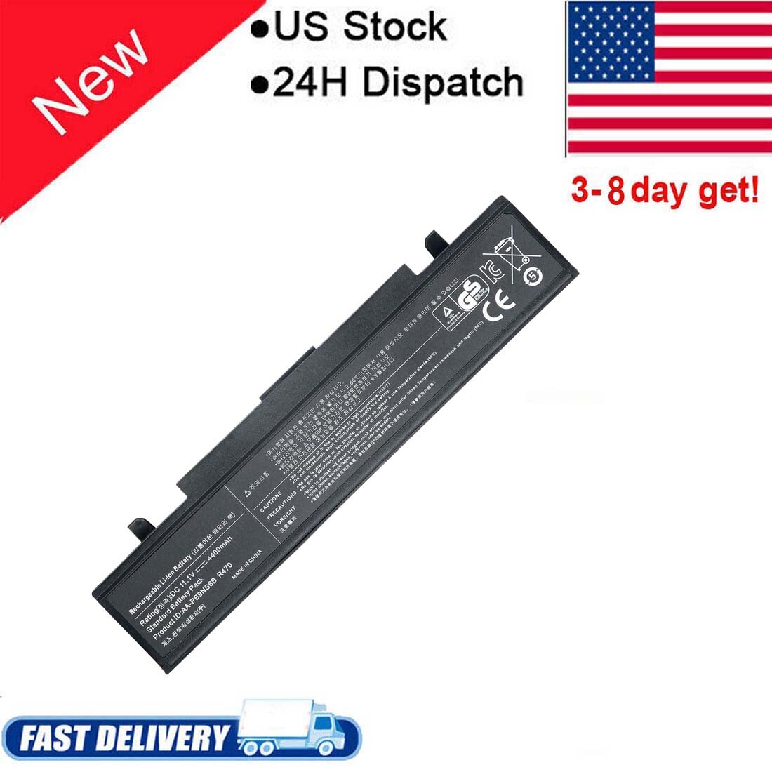 Battery for Samsung NP350V5C NP350V5C-T02US NP355E5C-A01US NP550P7C NP355V4 