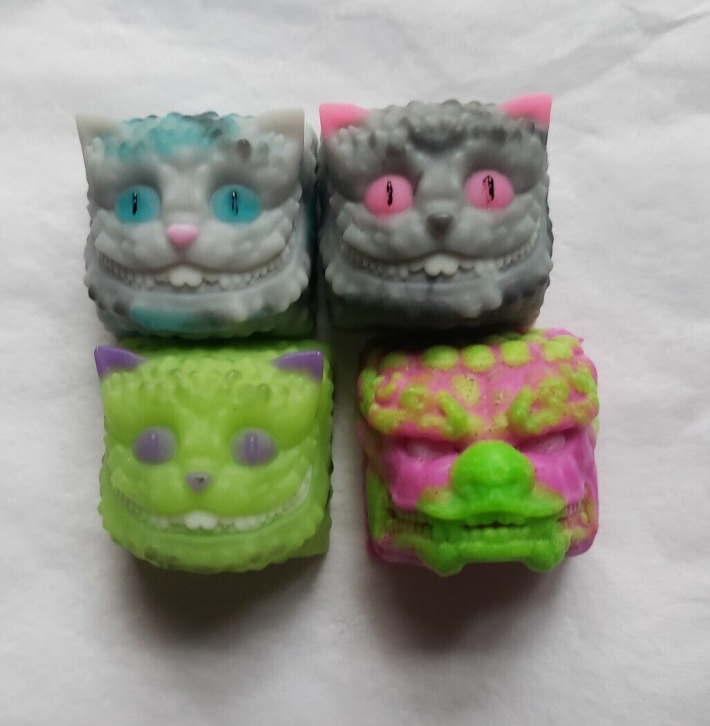 Systematik X4 *WORN but Work* ARTISAN KEYCAP Cheshire Cats + Key Fu Caps Collect