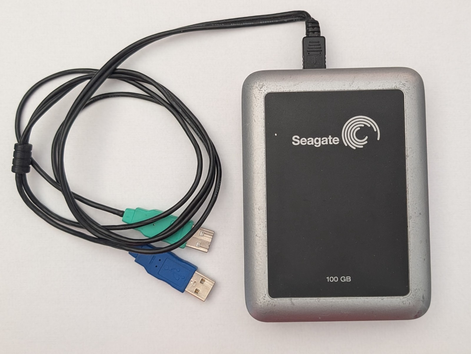Seagate 100 GB Portable External Hard Drive ST9100801U2-RK