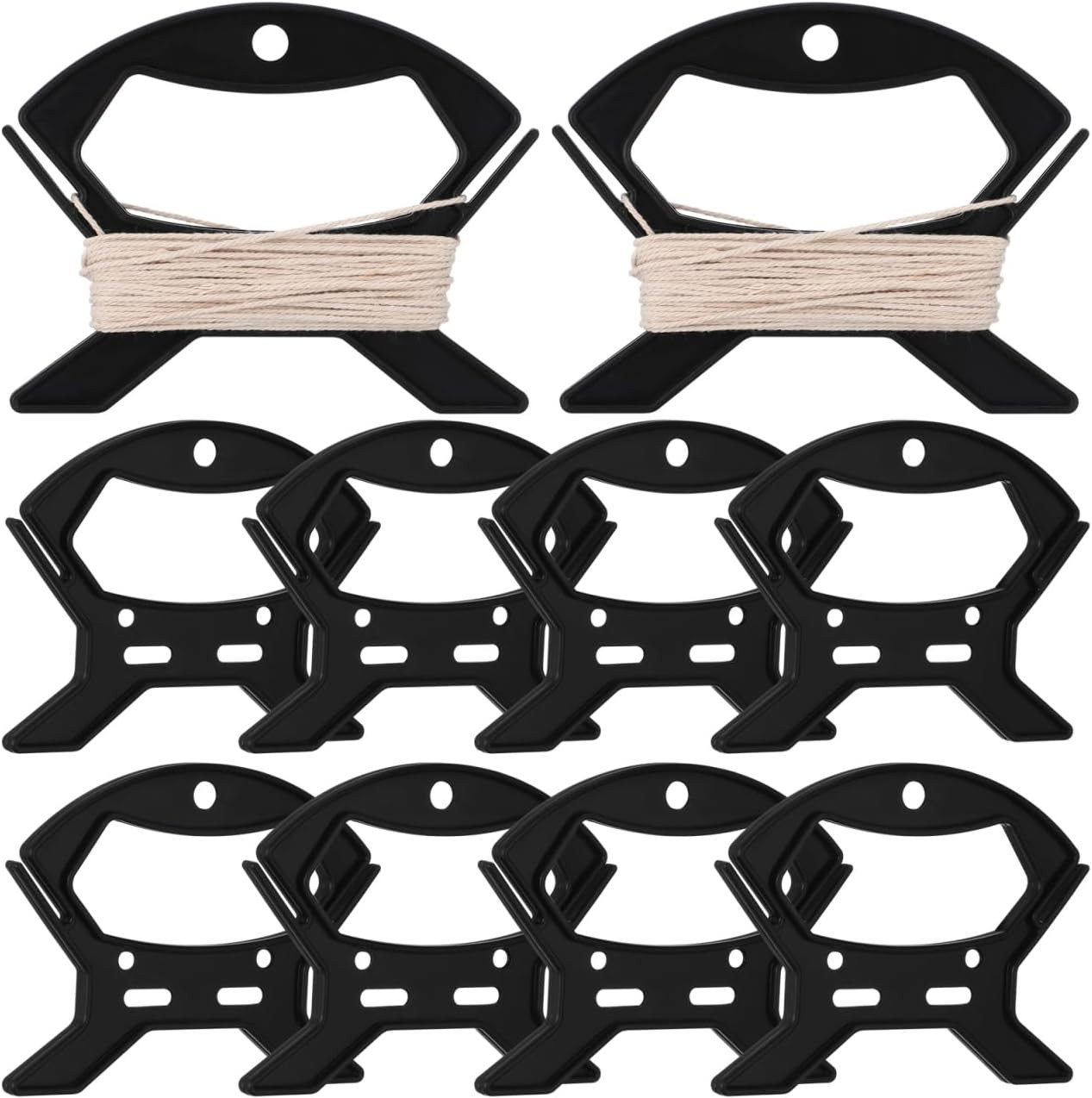 10pcs Rope Winder: Cord Cable Organizer for Extension Cord Storage Rope Line Win