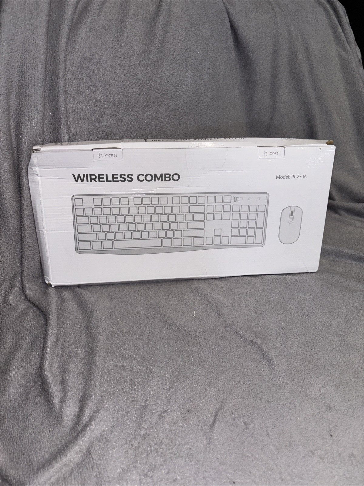 New VicTsing Wireless Keyboard Mouse Combo Energy Saving 3 Level DPI Adjustable