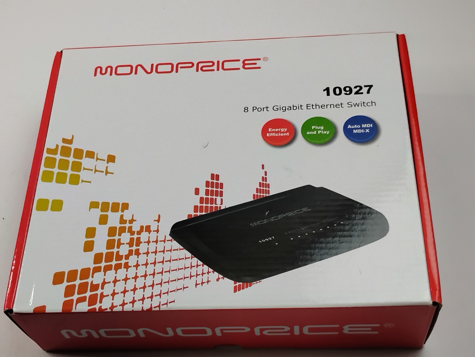 Monoprice Gigabit 8 Port Ethernet Switch
