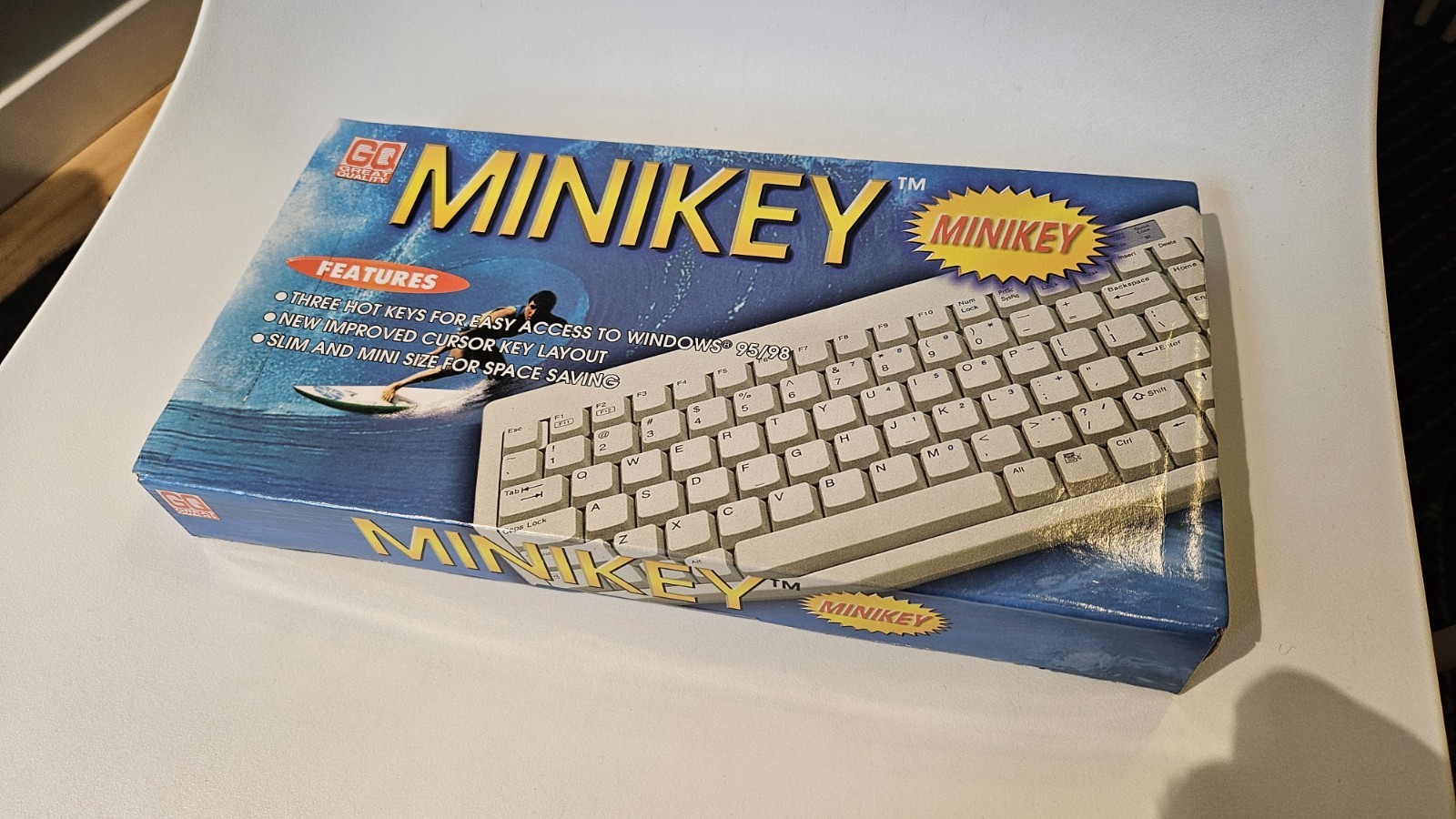 Windows 95/98 Mini Keyboard Open Box PS/2 AT Vintage Retro Computing