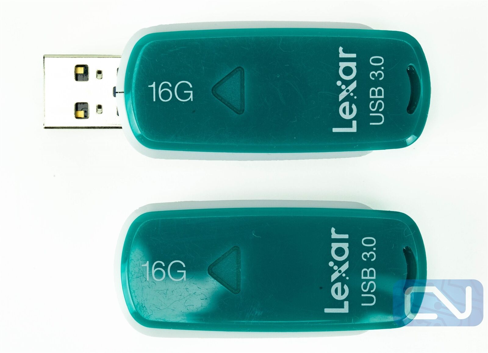 Lot of 10 Mixed Color 16GB USB Lexar Flip Push Thumb Flash Drive PC Storage