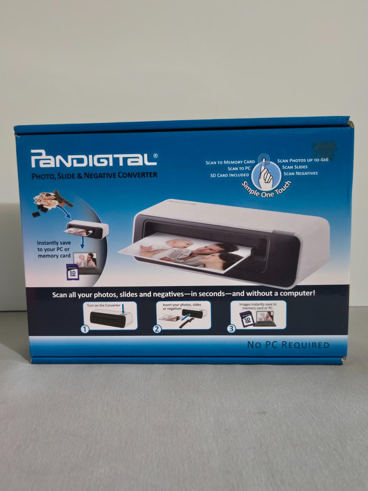 Pandigital Photolink #PANSCN05 One Touch Scanner/Converter No PC Required