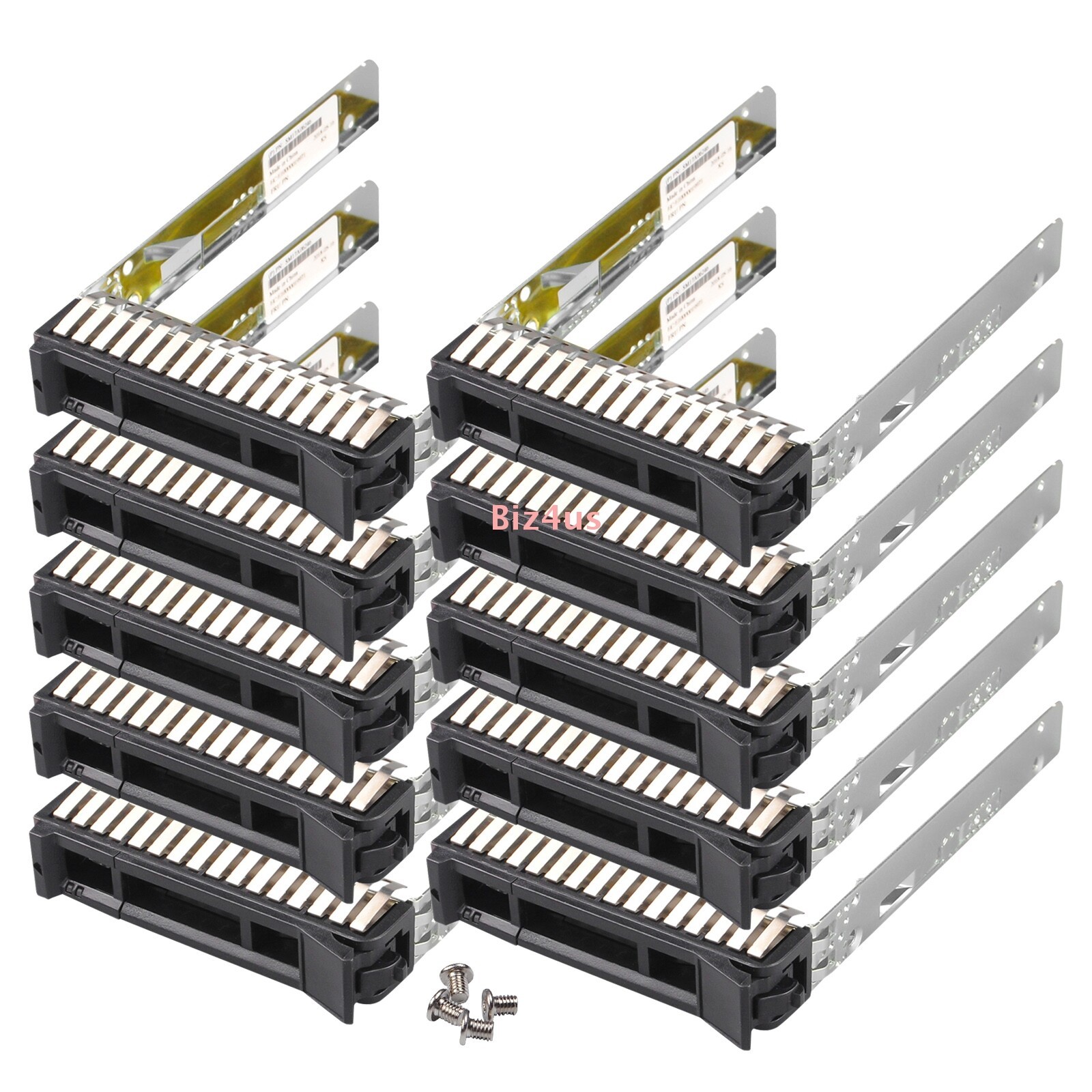 10x 2.5" SAS HDD Tray Caddy for Lenovo ThinkSystem SR650 SR550 SR630 SM17A06246