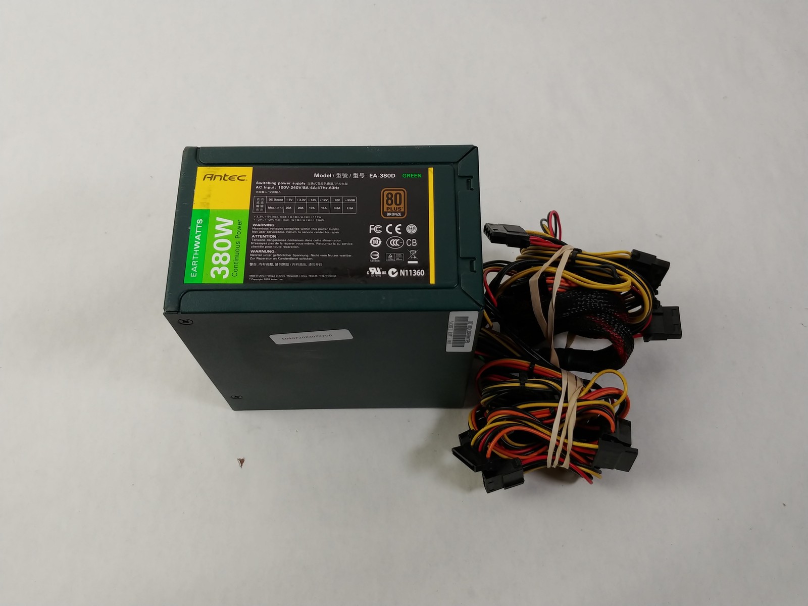 Antec EA-380D Green 20+4 Pin 380W ATX Desktop Power Supply