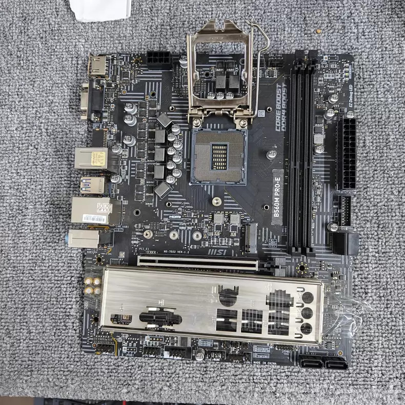 MSI B560M PRO-E LGA1200 Intel B560 SATA 6Gb/s Micro ATX Intel Motherboard Tested