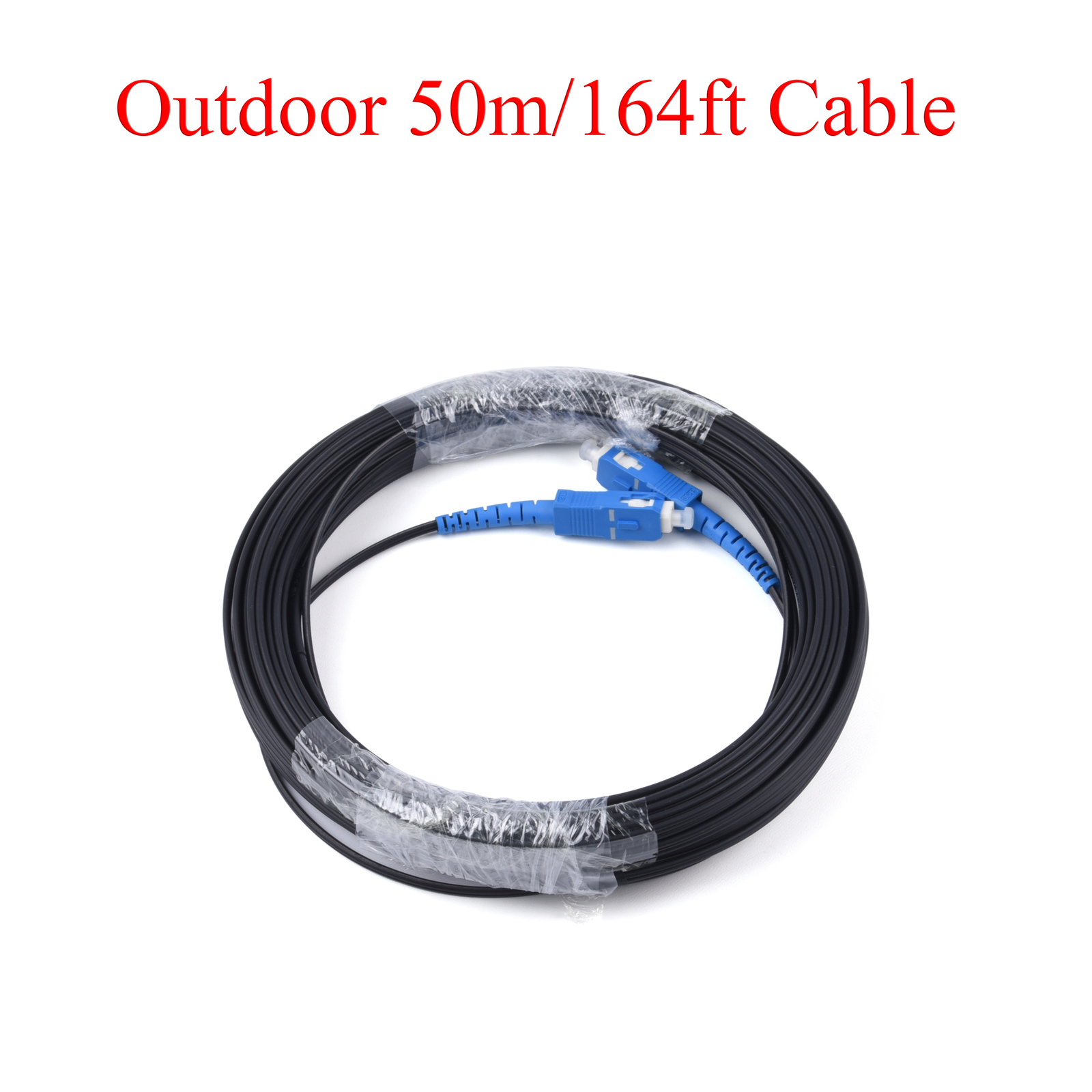 UPC SC to SC Fiber Patch Cord Single Mode Simplex Outdoor Indoor 50M/80M/100M