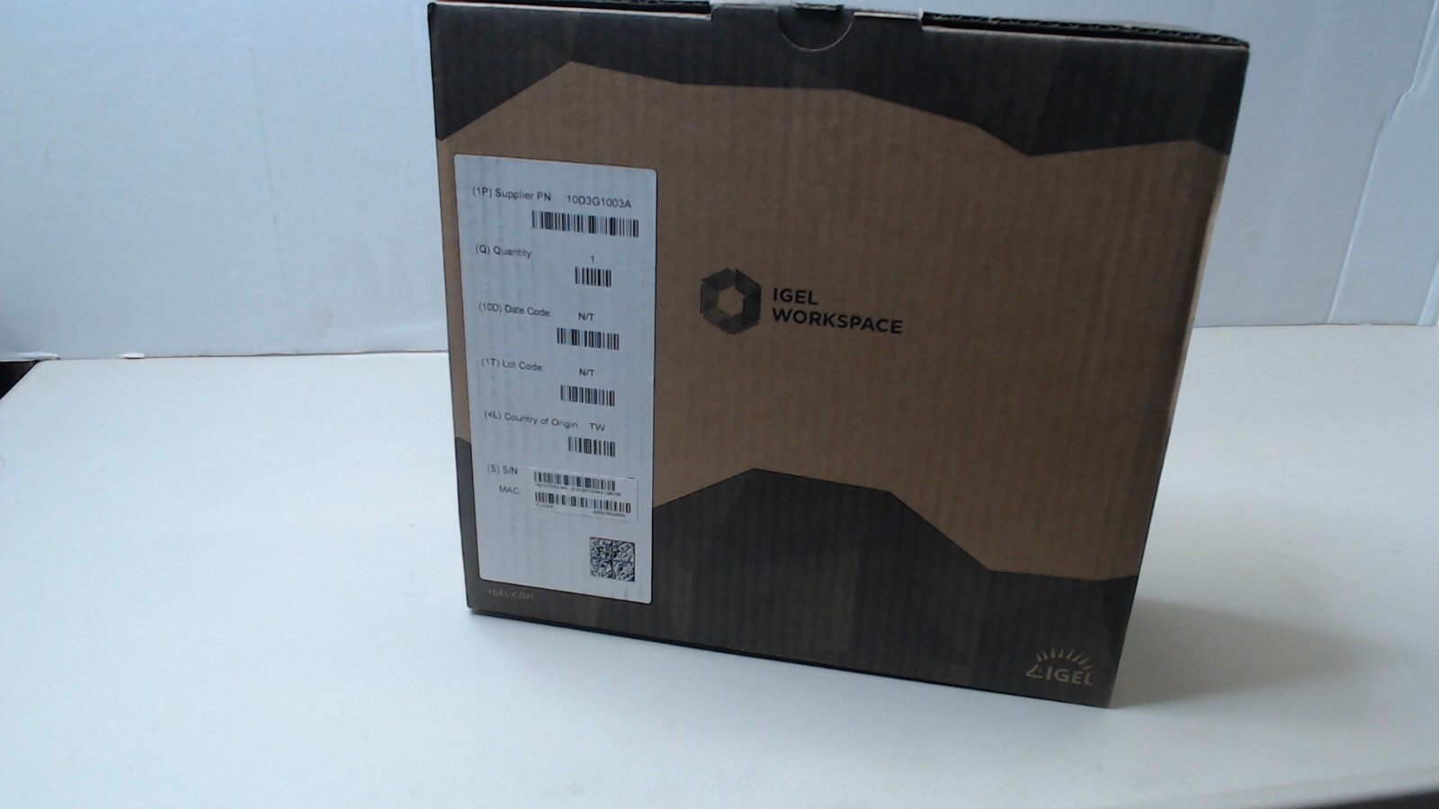 IGEL UD3 LX11 2x2GB DDR 4 8GB eMMC Thin Client WorkSpace 10D3G1001A