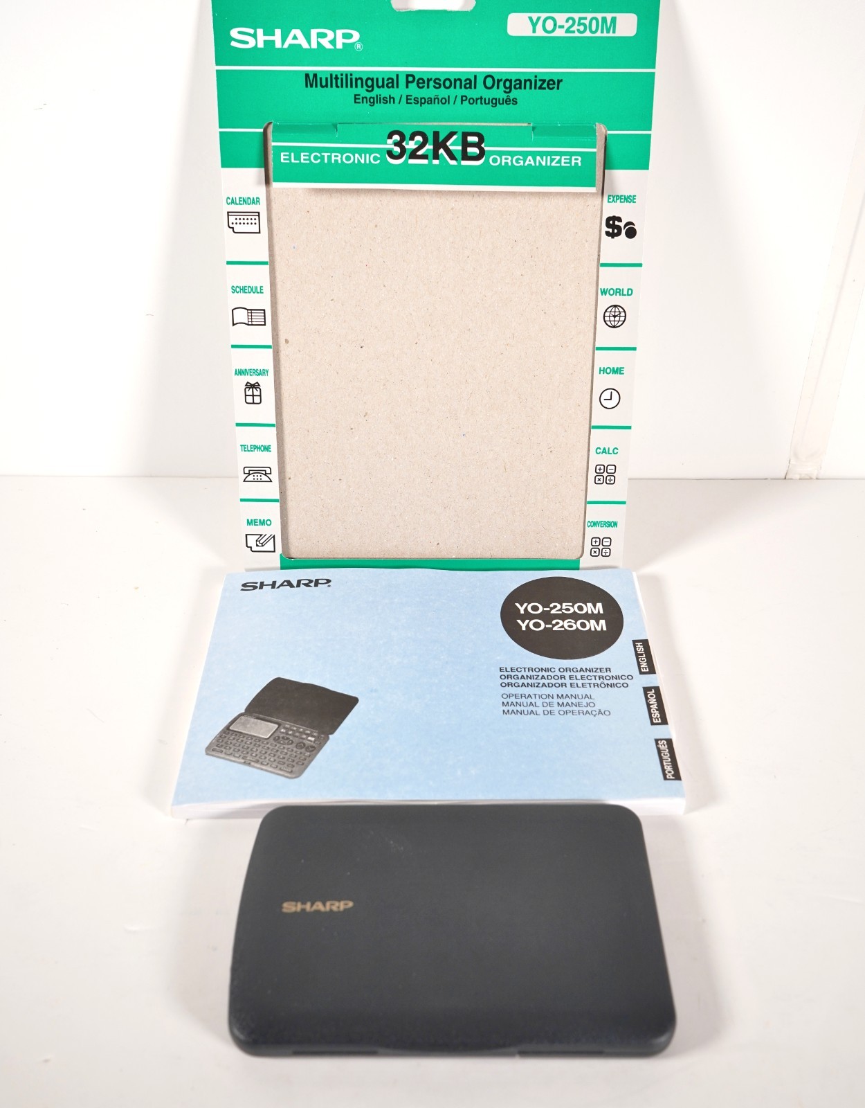 1996 Sharp YO-250M Vintage Electronic Personal Organiser Opened Never Used
